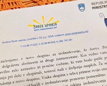 Izobraževanje za dolgoletne abstinente in druge zainteresirane 