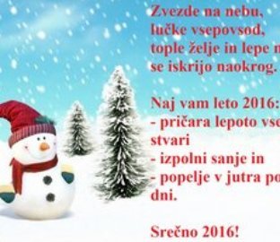 Novoletno srečanje članov društva